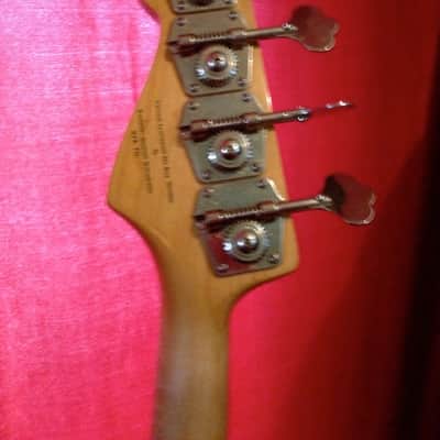 Kevin Kaufman Jaco Pastorius Bass of Doom Prototype, early 90's Sunburst Tortoise Pickguard image 5