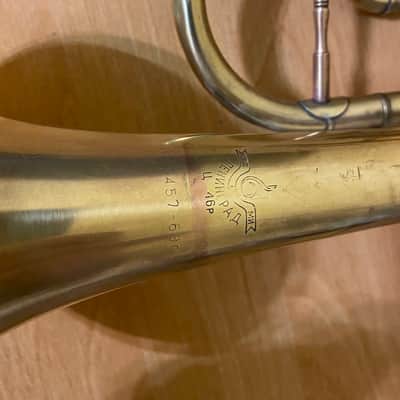 Soviet Trumpet USSR 1969 Brass Musical Wind Instrument Vintage and Rare image 7