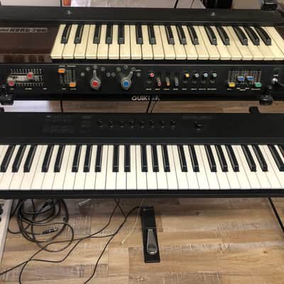 Korg  MiniKORG 700 37-Key Analog Synthesizer 1973 - 1974 - Wood image 7