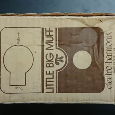 1970s - Op-Amp - Boxed - Vintage Electro-Harmonix Little Big Muff 1970s - Silver/Brown/Yellow image 18