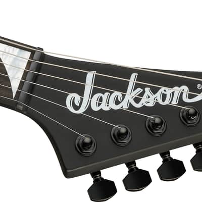Jackson American Series Rhoads RR24 HT Ebony FB Satin Black with Case image 5