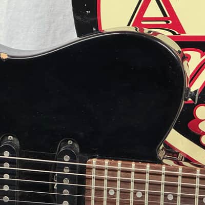 Fender Contemporary / Boxer Series TL-556 tl556 Telecaster HSS Guitar - MIJ Made In Japan 1984 - 1989 - Black image 3