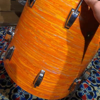 Ludwig The Doors, John Densmore, Robbie Krieger Played Ludwig 22,13,16,5×14 Supraphonic. Documented!! 1968 - Mod Orange image 9