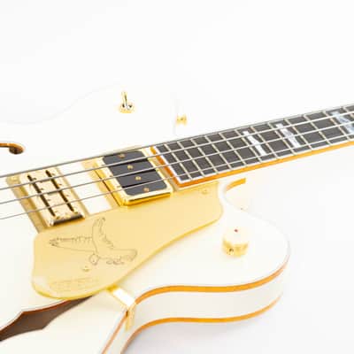 Gretsch G6136B-TP Tom Petersson Signature Falcon Bass 2022 White image 14