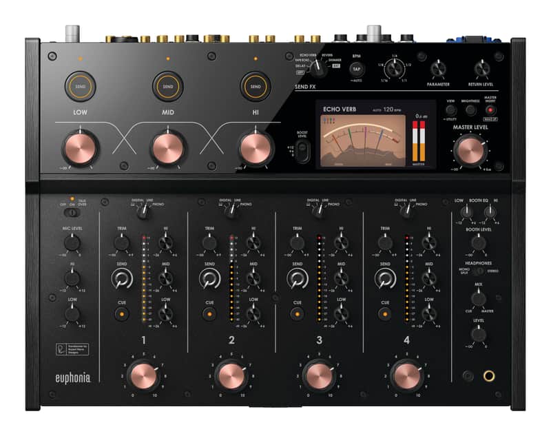 Pioneer DJ Euphonia Professional 4-Channel Rotary Mixer - New image 1