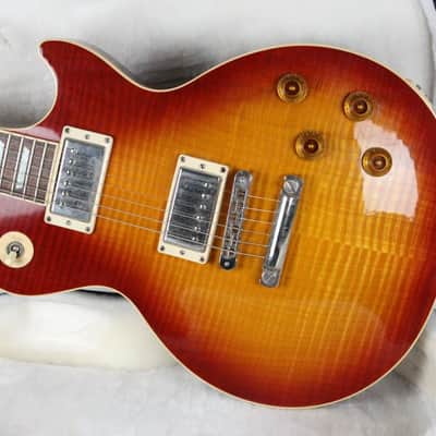 2004 Vintage Gibson Les Paul Standard Premium Plus Cherry Burst AAA Maple Flame Top ~Good Wood Era~ +OHSC USA Bild 7