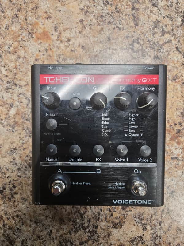 TC Helicon VoiceTone Harmony-G XT 2009 - 2021 - Black image 1
