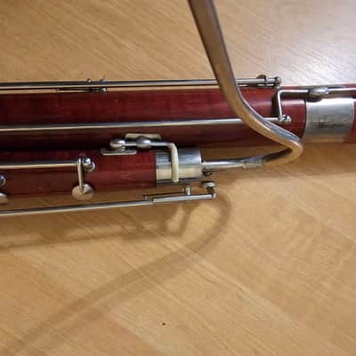 Amati Bassoon Wood Czechoslovakia With Case Vintage image 13
