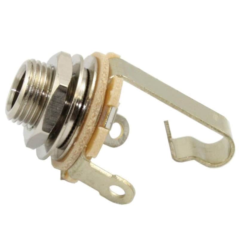 Allparts Switchcraft no.11 1/4" Nickel Output Jack image 1