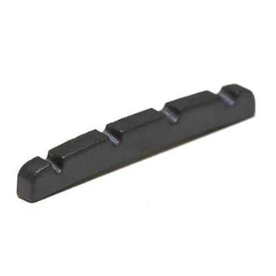 Graphtech Black TUSQ XL Fender P-Bass 4 String Nut: PT-1204-00 image 6
