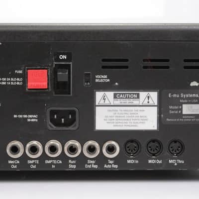 Vintage E-mu SP-1200 Sampling Drum Machine Sampler Black Reissue #42750 image 17