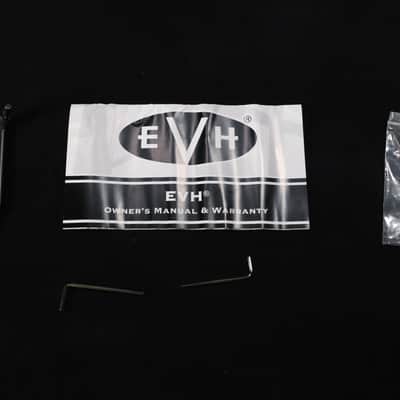 EVH Striped Series Frankenstein Frankie Electric Guitar - Black with Yellow Stripes, Relic 616 image 12