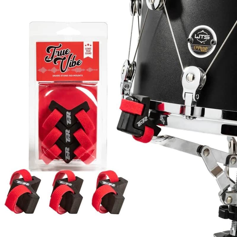 True Vibes Snare and Tom Pads, Black image 1
