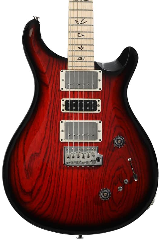 PRS Swamp Ash Special Electric Guitar - Scarlet Smokeburst with Maple Fingerboard image 1