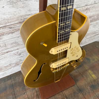 ONE OWNER Gibson ES-295 1952 - Gold w/ OHSC! image 3