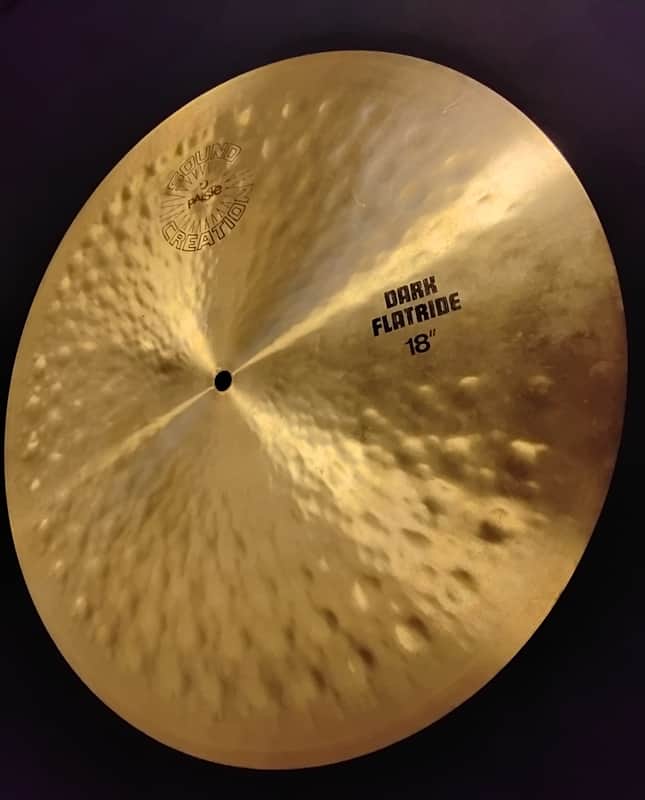Paiste  Sound Creation DARK FLATRIDE 18" image 1
