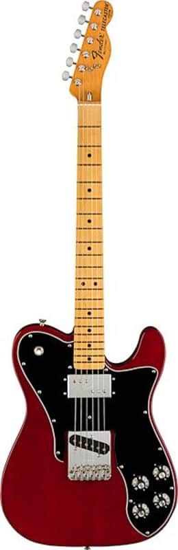 Fender Limited Edition American Vintage II 1977 Telecaster Custom Guitar, Maple Fingerboard, Wine w/ Case image 1