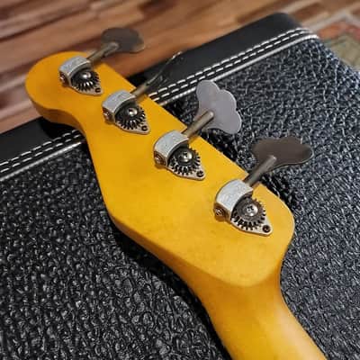 2012 James Trussart - Custom Rusty SteelCaster Bass - Metal Body! image 9