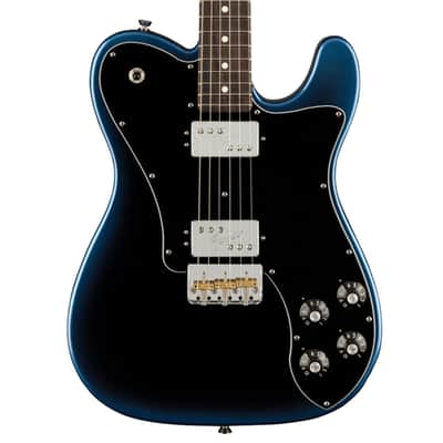 Fender American Professional II Telecaster Deluxe Rosewood Dark Night image 3
