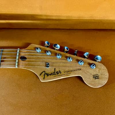 Fender Stratocaster with Old & Original Maple Neck 1959 - Sunburst Very Old Refin image 3