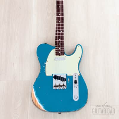 2025 Fender Custom Shop 1963 Telecaster Heavy Relic Ocean Turquoise w/ Case, CoA image 2