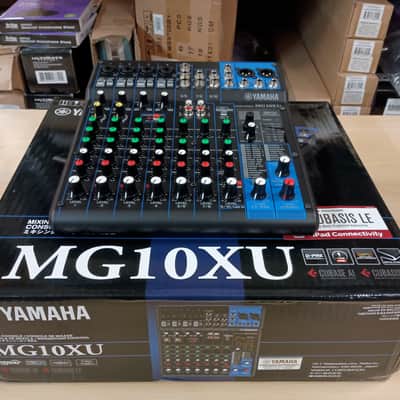 Yamaha MG10XU 10-Channel Analog Mixer - Black image 2