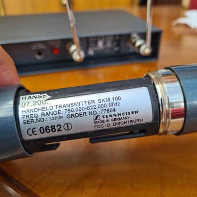 Sennheiser True Diversity Receiver EK100 +Handheld skm100 image 18