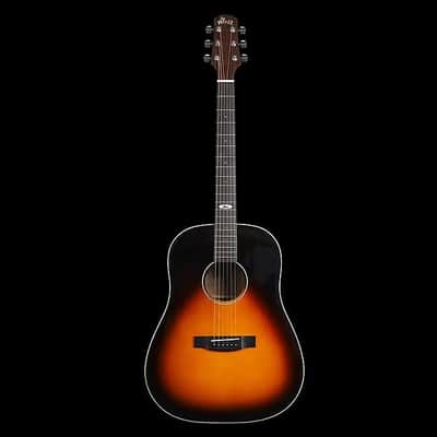 WINZZ AFM16-SD Slope Shoulder Dreadnought Solid Sitka Spruce Acoustic Guitar with Reinforced Carbon Fiber Neck image 15