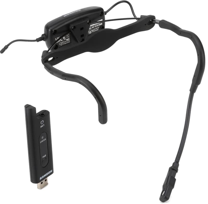 Samson AirLine XD Fitness Headset USB Digital Wireless System - 2.4 GHz image 1