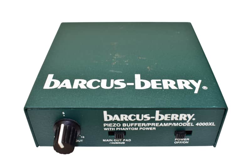 Barcus Berry 4000XL Acoustic Active Piezo Buffer/Preamp & Direct Box image 1