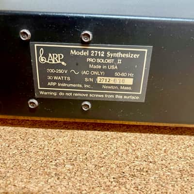 ARP Pro-Soloist Monophonic Analog Synthesizer 1970s – Serviced – Warranty image 13