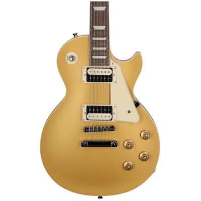 Epiphone Les Paul Traditional Pro IV Electric Guitar, Worn Metallic Gold image 3