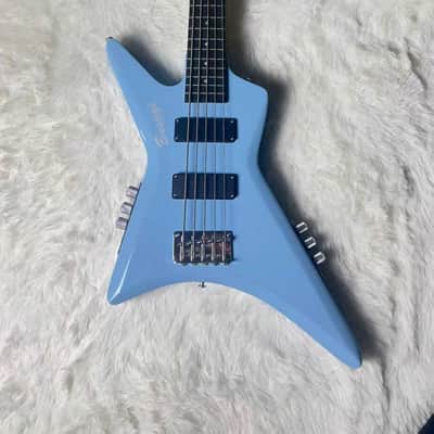 7 String Guitar/ 5 String Bass Busuyi Double- Sided Guitar image 1