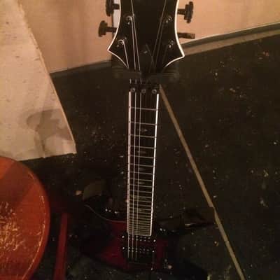 BC Rich Ignitor USA Custom Shop 2013/14? Black/Red Burst image 2