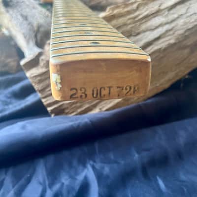 Vintage Fender Loaded Telecaster Bass Neck 1972 - Tuners & Tree image 14