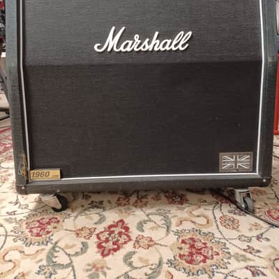 Marshall 1960A Lead 300-Watt 4x12" Angled Guitar Speaker Cabinet 1998 - Present - Black image 2