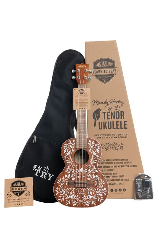 Kala Mandy Harvey Learn To Play Signature Series Tenor Ukulele image 1