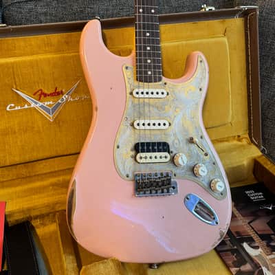 Fender Custom Shop Limited Edition Tyler Bryant “Pinky” Stratocaster Relic image 20