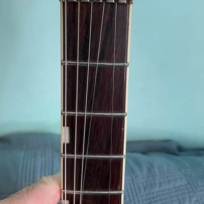 ESP LTD MH-327 2021 - See Thru Red 27 fret image 9