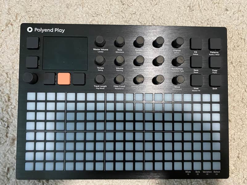 Polyend Play Sample-Based MIDI Groovebox 2022 - Present - Black image 1