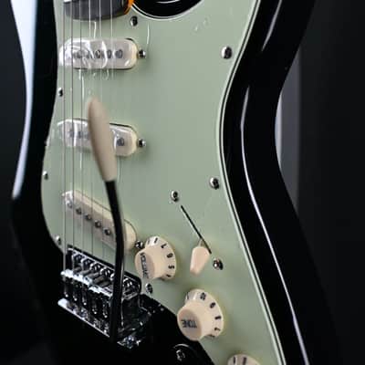 Jay Turser JT-30-BK-A 3/4 Size Double Cutaway Electric Guitar Black #271 image 10