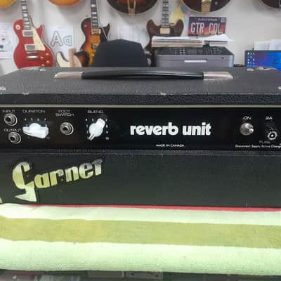 Garnet Reverb Tank (TUBE) 1960s - Black image 1