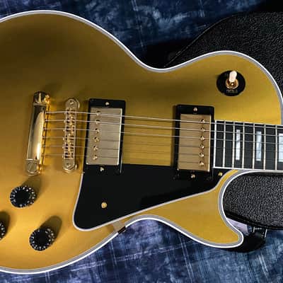 NEW ! 2022 Gibson Made 2 Measure Custom Shop Les Paul M2M Double Gold Authorized Dealer - Ultra RARE! Damaged by FedEx - SAVE! image 1