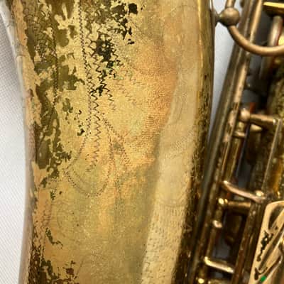 Selmer Mark VI Tenor Saxophone 1956 – Relacquered – European engraving image 10
