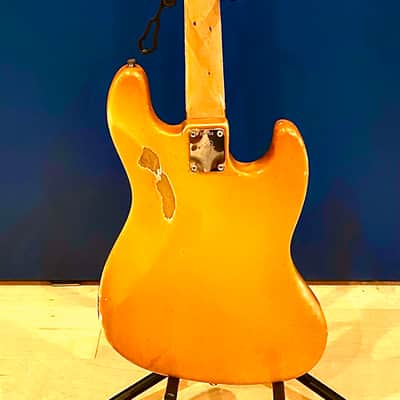 Fender Jazz Bass 1968 Olympic White LEFTY All Original image 5