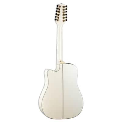 Takamine GD37CE12-PW G Series 12-String A/E Guitar - Pearl White - B-Stock image 8