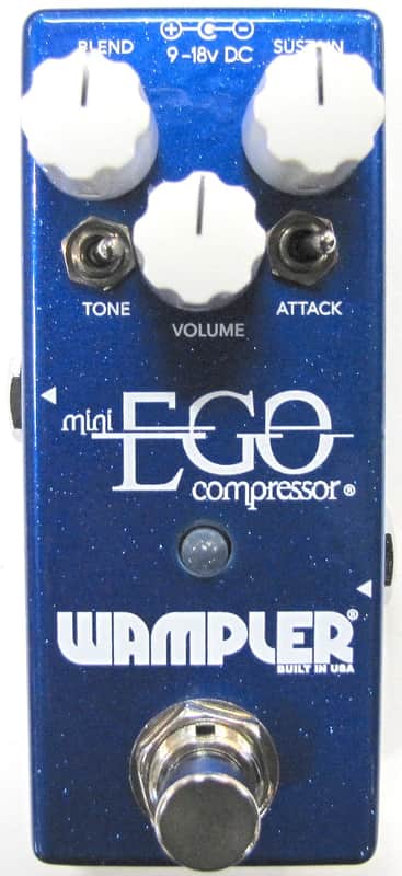 Used Wampler Mini Ego Compressor Guitar Effects Pedal! image 1