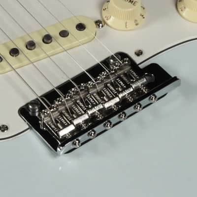 Fender American Pro Stratocaster Sonic Blue Roasted Maple Neck image 8