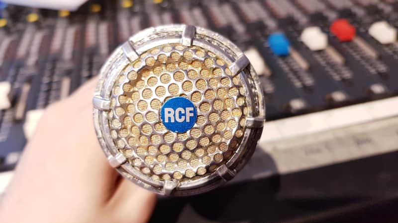 RCF 1612 - 1960s italian cardioid dynamic microphone - 200ohm - HI-Z (aka Winston DM100) image 1
