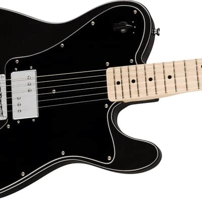 SQUIER - Paranormal Esquire Deluxe Maple Fingerboard Black Pickguard Metallic Black - 0377045565 image 2